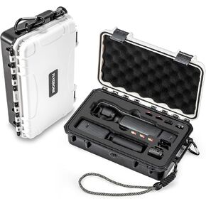 Waterproof Travel Hard Case for DJI Osmo Pocket 3 Creator Combo with Protective Cover/Power Expansion Combo/Vlogging Camera Accessories