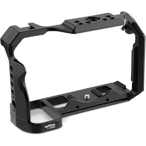 Leftfoto Camera Cage for Nikon Z6III/Z5/Z6/Z7/Z6II/Z7II,Camera Protection Frame Rig with Arca Base,Video Cage for Vlog Video Shooting