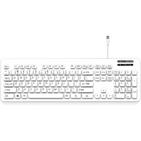 Man & Machine L Cool Keyboard, Washable - Black