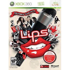 Lips Number One Hits Bundle -Xbox 360 (Renewed)
