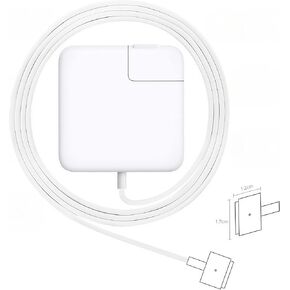 85W Mac Book Pro Charger, 85W Magnetic T-Tip Power Adapter Replacement, Laptop Charger Compatible with Mac Book pro & Air 13 inch-15 inch Retina (Between 2012-2017)