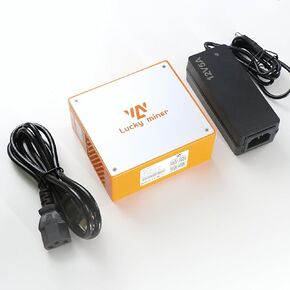 Dogecoin Miner Lucky Miner LG07 Scrypt Miner for Litecoin & Dogecoin | Energy Efficient Crypto Mining Hardware with WiFi, Low Power Consumption (Approx. 25W), Compact Design for Home Use