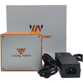 Lucky Miner LG07 Litecoin & Dogecoin Miner - 11MH/s Scrypt Algorithm, Low Power 12W, Quiet 25dB, 2.4GHz WiFi, Built-in PSU, Efficient Crypto Mining Machine for Home Use