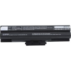 Replacement Battery for Son'y VGP-BP21A,VGP-BPS21,VGP-BPS21A,VGP-BPS21B,4400mAh/11.1V