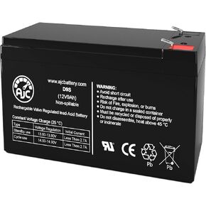 AJC Battery Compatible with Tripp Lite SMART1500LCDT 12V 9Ah UPS Battery