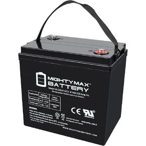 Mighty Max Battery 6V 200AH SLA Replacement Battery Compatible with Deep Cycle Golf cart