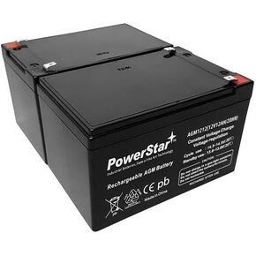 بطاريات Powerstar لـ Pride Mobility Go Go Scooter / 12V 12AH