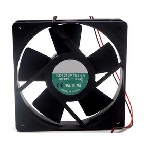 KD1212PTS3-6A DC12V 2.4W 12025 Cooling Fan 120x25mm