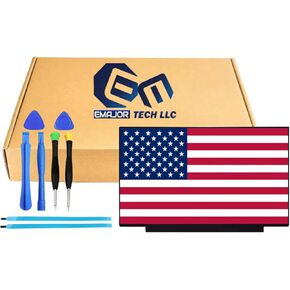 EM EMAJOR TECH New Screen Replacement for Acer Aspire A515-54-51DJ 1920X1080 FHD Non-Touch LCD LED Screen Display with Set of Tape and Tools