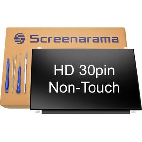 SCREENARAMA New Screen Replacement for LTN156AT31-301, HD 1366x768, Matte, LCD LED Display with Tools