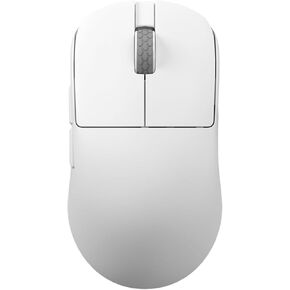 Docooler Wireless Gaming Mouse, X6 Dual-Mode Wireless 26000DPI Mice PAW3395 Sensor Lightweight Gaming Mice with 6 Buttons Rechargeable Ergonomic Wired Mice for PC Laptop - Black/White