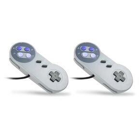 2025 New Pair of USB Controller Gaming Joystick Gamepad Controller for Nintendo SNES Game Pad/Windows PC/MAC Computer Control Joystick