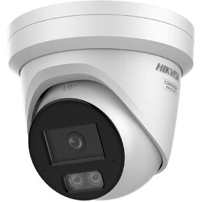 DS-2CD2387G3-LI2UY 8MP 4K Outdoor PoE IP Camera – Color-Vu 3.0 & ACU-Sense 3.0 with 2.8MM Lens, Smart Hybrid Light, Arrayed Dual-Microphone, HikAI-ISP Noise Reduction, AI WDR, Anti-Corrosion