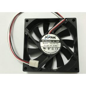 1 PCS RDL8015S DC12V 0.09A 80×80×25mm Cooling Fan