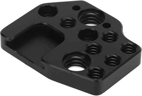 Quick Release Plate, with 1/4 Inch Hole 3/8 Inch Hole Cold Shoe Aluminum Alloy Portable Quick Release Plate for DJI Ronin S SC RS2 RS3 RSC2 Stabilizer in Saudi Arabia