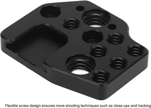 Quick Release Plate, with 1/4 Inch Hole 3/8 Inch Hole Cold Shoe Aluminum Alloy Portable Quick Release Plate for DJI Ronin S SC RS2 RS3 RSC2 Stabilizer in Saudi Arabia