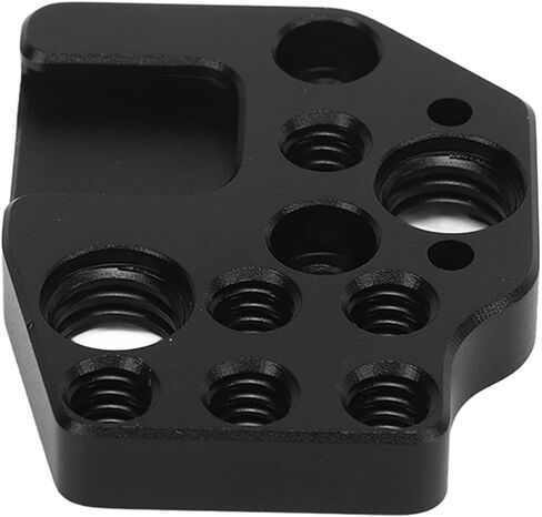 Quick Release Plate, with 1/4 Inch Hole 3/8 Inch Hole Cold Shoe Aluminum Alloy Portable Quick Release Plate for DJI Ronin S SC RS2 RS3 RSC2 Stabilizer in Saudi Arabia