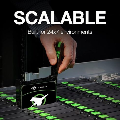 Seagate Exos X20 20TB Enterprise HDD - CMR 3.5 Inch Hyperscale SATA 6Gb/s, 7200 RPM, 512e and 4Kn FastFormat, Low Latency with Enhanced Caching - ST20000NM007D (Renewed) in Saudi Arabia