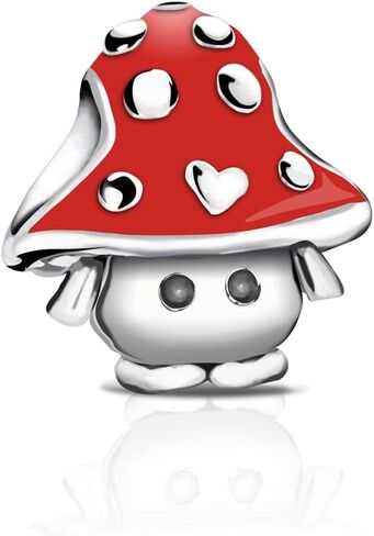 تعليقة حافلة السلام، فضة استرلينية 925 مع مينا بينك، خرز صغير يناسب سلاسل الثعبان الاوروبية للنساء، حلي للسفر/تصنعها بنفسك، هدايا لا تنسى للمتطوعين in Kuwait