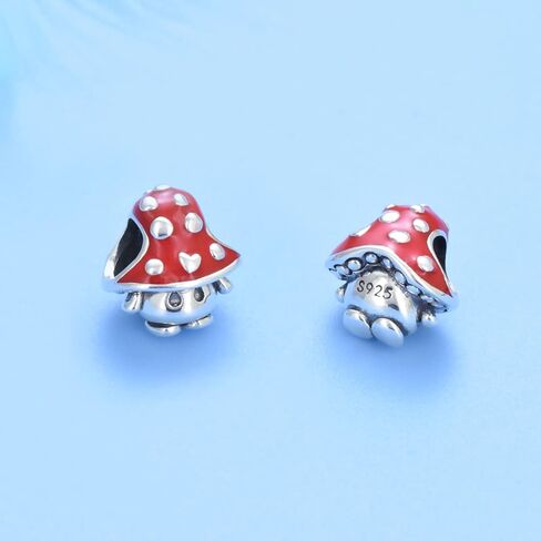 تعليقة حافلة السلام، فضة استرلينية 925 مع مينا بينك، خرز صغير يناسب سلاسل الثعبان الاوروبية للنساء، حلي للسفر/تصنعها بنفسك، هدايا لا تنسى للمتطوعين in Kuwait