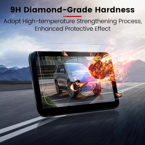 Compatible with 2025 Chevy Tahoe Suburban Screen Protector 17.7 inch Navigation TouchScreen, For 2025 Tahoe and 2025 Suburban Accessories Tempered Glass Ultra Clear Anti Scratch in Saudi Arabia