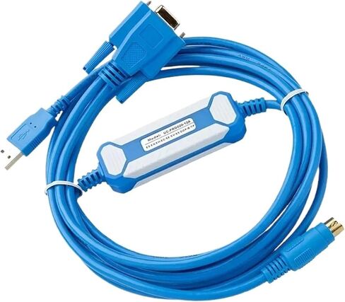 Compatible AH DVP Series PLC DOP-B Series HMI and TP Text Display Programming Cable IFD6601 UC-PRG020-12A in Saudi Arabia
