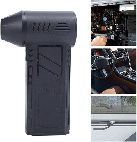 Youthink 13000000 دورة في الدقيقة عالية السرعة Duster Air Duster 130000 دورة في الدقيقة قابلة للتعديل منفاخ الهواء المحمولة 130000 دورة في الدقيقة مروحة التوربينات مع ضوء LED لتنظيف المفاتيح الثلج إزالة غبار السيارة in Saudi Arabia