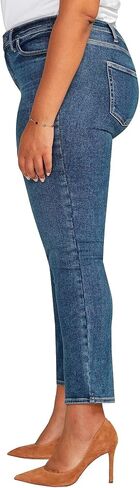 Women's Plus Size Infinite Fit Mid Rise Straight Leg Jeans in Saudi Arabia