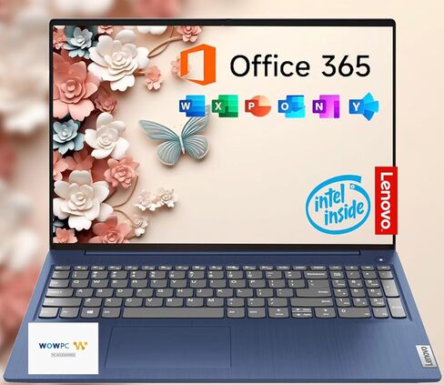 Lenovo 15.6 "IdeaPad 1 LAPTOP | 12GB RAM | 128GB EMMC | WI-FI 6 | USB-C | 1 سنة Microsoft Offic in Kuwait