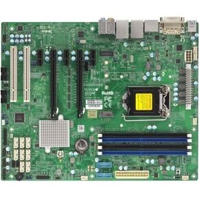 Supermicro MBD-X11SAE-O X11SAE - Motherboard - ATX - LGA1151 Socket - C236 - USB 3.0, USB 3.1 - 2 x Gigabit LAN - onboard graphics (CPU required) - HD