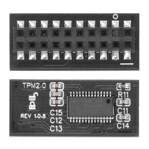 TPM2.0 Module, MOTHERBOARDS TPM 2.0 Module, PC 20Pin Module TPM Module, Encryption Security, Light Weight System Components for ASUS, GIGA, Easy to Install