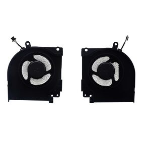 New CPU + GPU Cooling Fan Replacement for Dell Alienware X17 R1 X17R1 X17 R2 X17R2 2021 P48E DC12V Series 0X63JW 09DNWT FNF6 FNF7