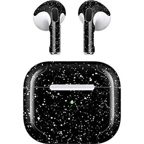 Skinit Decal Audio Skin Compatible with Apple AirPods (3rd Gen, 2021) - Skinit Originally Designed Black Speckle Design