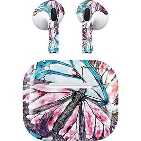 Skinit Decal Audio Skin Compatible with Apple AirPods (3rd Gen, 2021) - Skinit Originally Designed California Monarch Collage Design