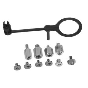 NUOBESTY 1set Ssd Screw for Motherboard Screws Heatsink Design for Cooling for Laptop and Secure Fastening for Various Applications