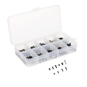 Angoily 1set Computer Repair Screw Kit Electronic Product Fittings for Ssd Motherboard Graphics Card and More for Assembly and Maintenance