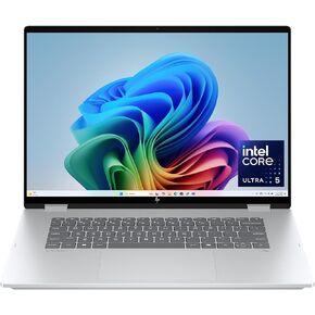 HP OmniBook 7 Flip 16 inch 2-in-1 Next Gen AI PC, 2K Touchscreen Display, Intel Core Ultra 5 226V, 16 GB RAM, 512 GB SSD, Intel Arc 130V GPU, Windows 11 Home, Copilot+ PC, Glacier Silver, 16-au0000nr