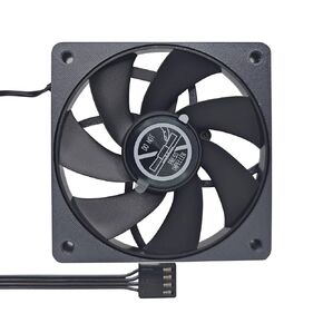 3D المطبوعة 4070 المعدلة المعدلة 90 مم 9615 PWM 4PIN ، 4800RPM FDB المحمل ، حجم الهواء العالي ، ITX PC عالية الأداء ل 9215/9015 CASE COODER (عكس)