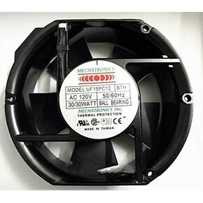 for Mechatronics UF15PC12 BTH AC120V 30W 15050 Cabinet Cooling Fan