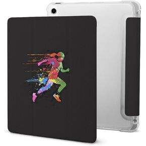 مسار حقل الحقل عداء Graffiti Case لأجهزة iPad Pro 2020/2021/11in iPad 2020 10.2in Air 4/5 10.9in
