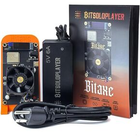 2025 Latest Bitaxe Gamma 601 Bitcoin Miner 1.2TH/S SHA-256 Asic Chip Low Noise Crypto Miner 2.4G WiFi 18W Bitcoins Mining Machine BTC Miner Home Use