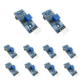 10 عبوات TCR5000 وحدات استشعار IR العاكسة-تجنب العقبات وتتبع الخط لمشاريع Arduino/Robotics/Smart Car Projects