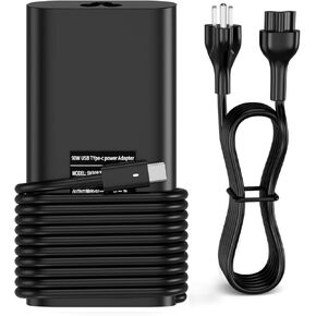 90W USB C Type C AC Laptop Charger Compatible with Dell Latitude 5480 5490 5580 7490 7480 7390 XPS 13 9380 9370 9365 9360 XPS 15 9560 LA90PM170 TDK33 OTDK33 Power Supply Cord
