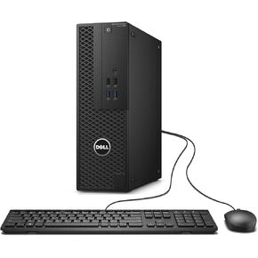 Dell Precision Tower 3420 SFF Desktop Computer, Intel Core i5-6500 3.2GHz, 16GB RAM, 512GB Solid State Drive, WiFi, BT, 4K Support, Keyboard & Mouse, Windows 11 Pro 64bit, (Renewed)
