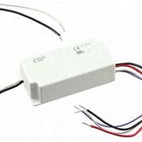 ERP Power ESS015W-0700-18 CC LED Power Supply 120-277 Vac, 87% eff, Rectangular ESS Plastic Case, Forward/Reverse Phase & 0-10V dimming, 1-100% dim Range, 12.6 W max, 700 mA Iout, 10-18 V Vout