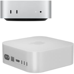 Ferbao Case for Mac Mini M4 / M4 Pro 2024,Silicone Protective Case for Mac Mini M4 / M4 Pro (Transparent)