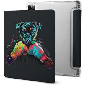ملاكمة Pitbull Dog Graffiti Case for iPad Pro 2020/2021/11in iPad 2020 10.2in Case Air 4/5 10.9in