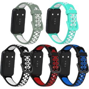 5Pack Bands 16mm width Compatible with Itech Active 3 Watch Band Smartwatch Accessories