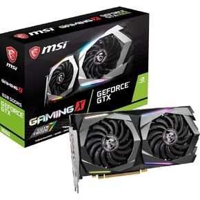 MSI Gaming GeForce GTX 1660 192-Bit HDMI/DP 6GB GDRR5 HDCP Support DirectX 12 Dual Fan VR Ready OC Graphics Card (GTX 1660 Gaming X 6G) (Renewed)