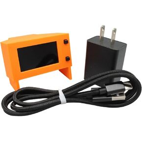 Bitcoin Open Sources Miner Nerdnos Solo Miner Bitcoin Miner 80~120Gh/s 8W Type-C Cable and Adapter Included Plug and Hash Nerdminer Nerdnos